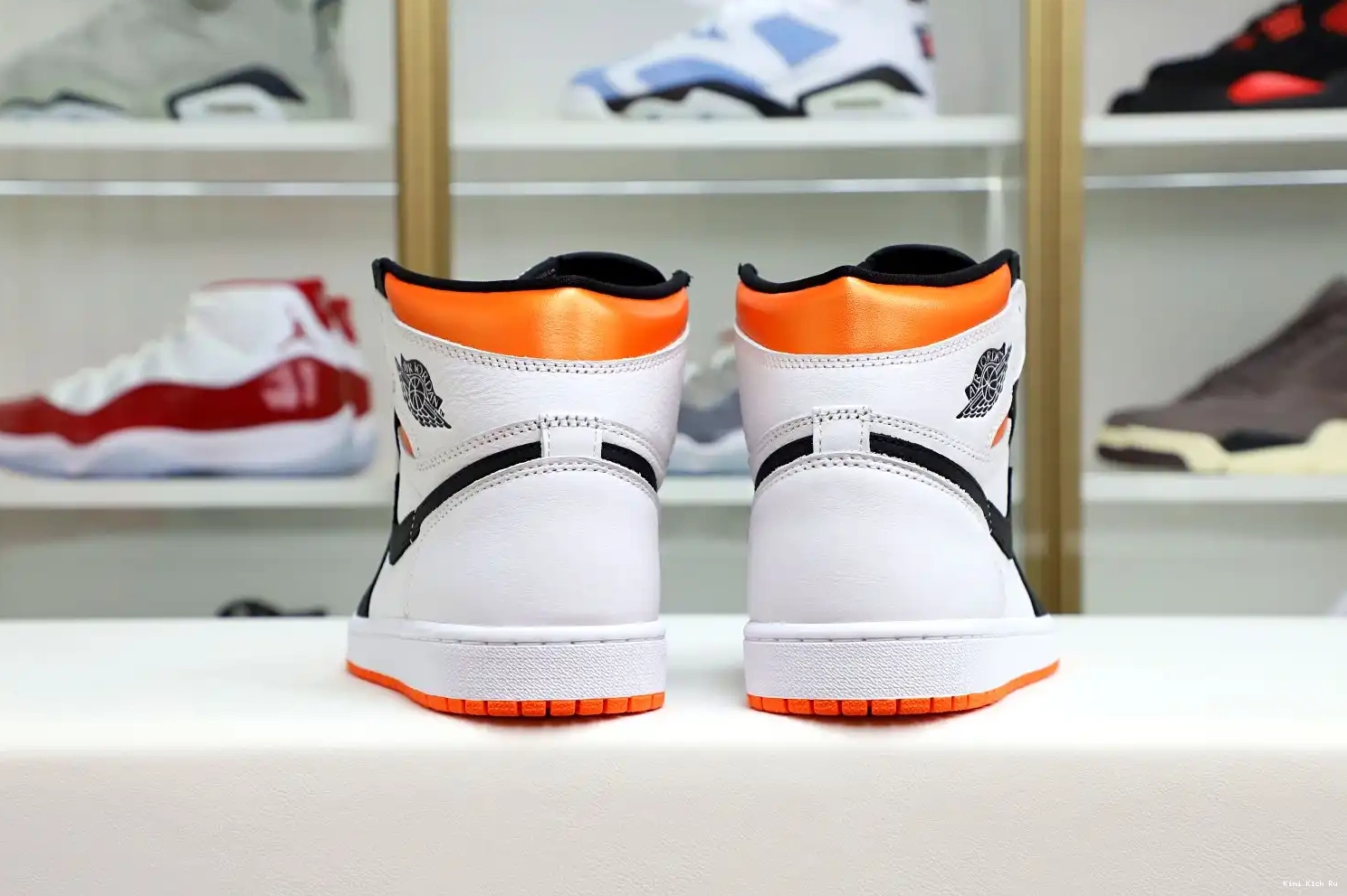 Kimikick 1 Retro Electro Orange' Jordan High Air OG 0606